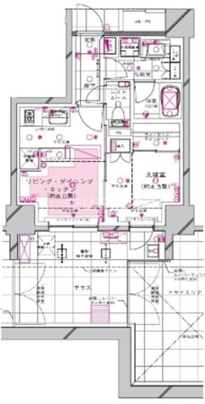 ディアナコート目黒の物件間取画像